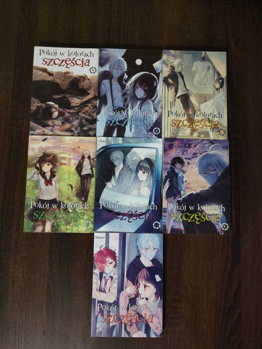 komiks ,,Pokój w kolorach szczęścia'' tomy od 1-7