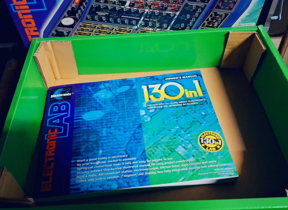 Vintage Maxitronix 130 em 1 Electronic Lab MX-906