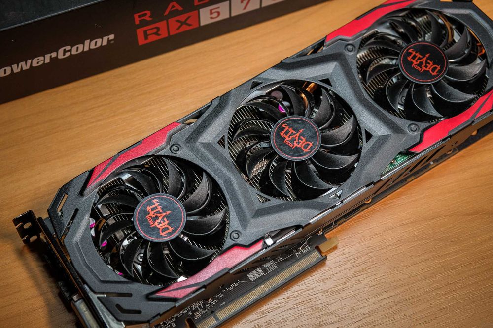 Видеокарта Powerсolor Radeon RX 570 4GB OC 256bit GDDR5 3х вентилятора ...