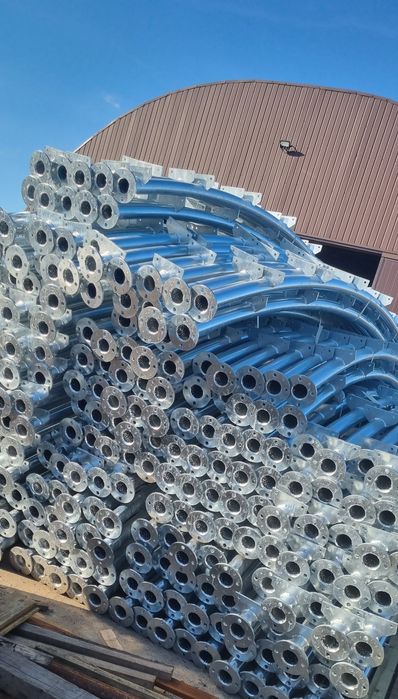 Hala łukowa  11m wiata konstrukcja na slome garaż