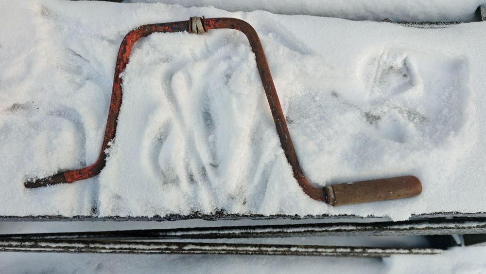 Ручка для бура бур ледобур для рыбалки зимней времён ссср