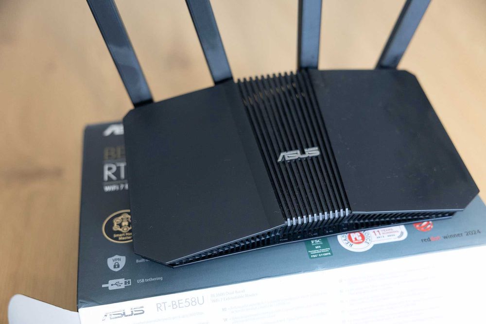 Router asus wifi 7 rt-be58u
