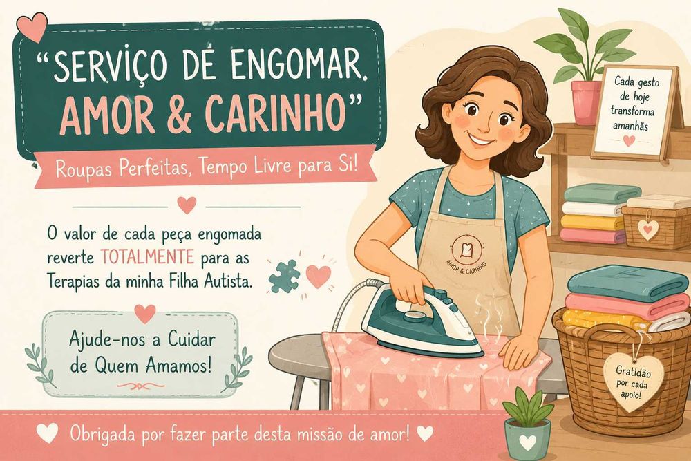 Roupa Impecável e Mais Tempo para Si – Serviço com Causa Especial