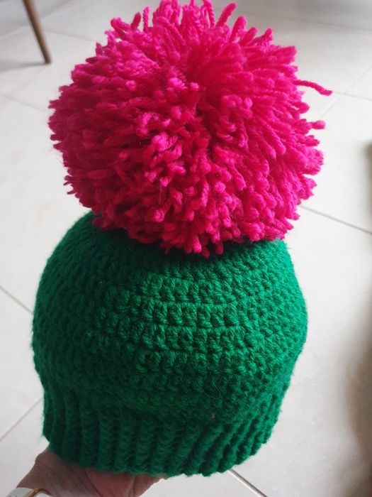 Chusta i czapka handmade