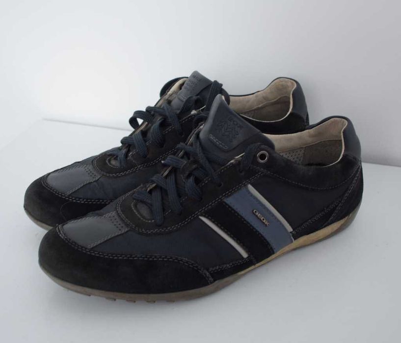 Geox
Sneakersy U Wells C 
buty skórzane 44 męskie