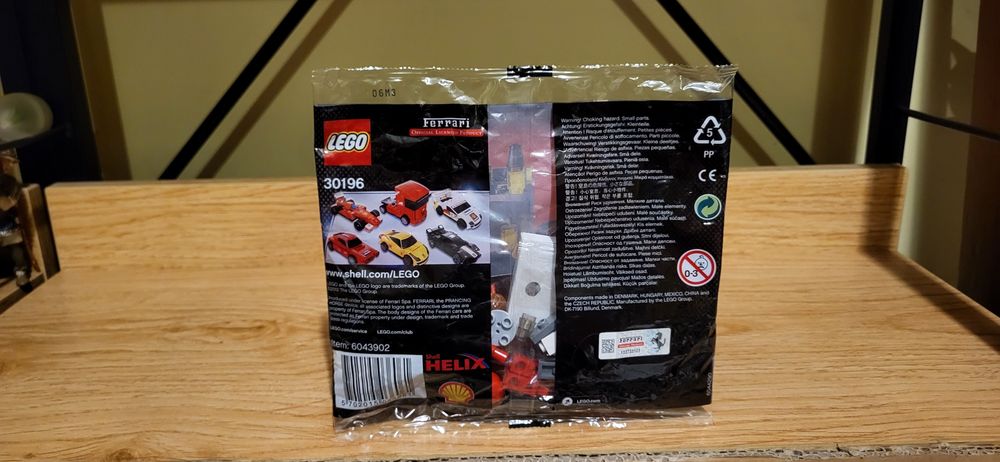 Lego Shell 30196 Ferrari Crew Pit saszetka klocki Rybnik • OLX.pl