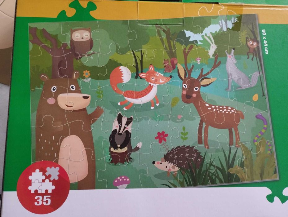 Puzzles infantis (35 pçs)