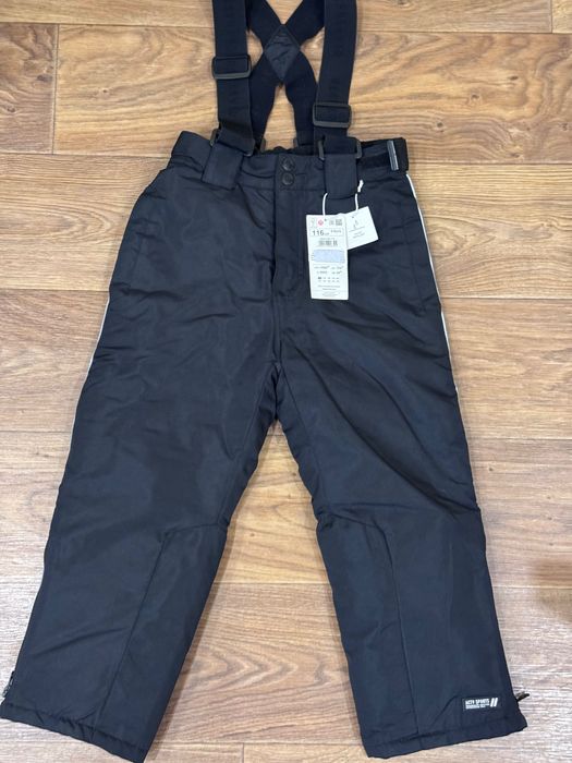 Дитяті утеплені штани з підтяжками