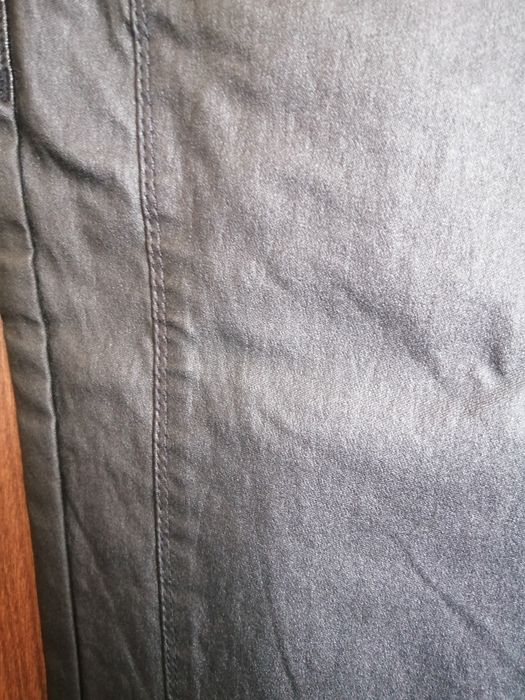 Spodnie "ala skórzane", 46 lub 44Monnari. Woskowane. Satynowy połysk.