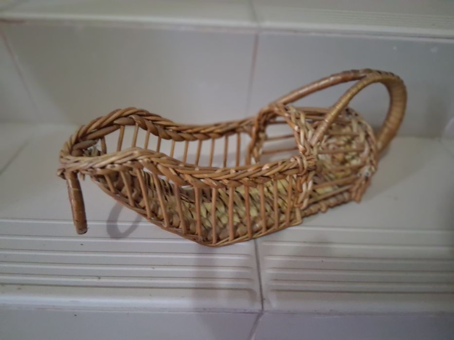 Cestos Verga para Garrafas - Vintage