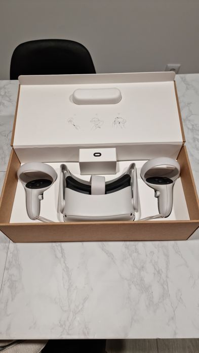Oculus Meta Quest 2 256g na caixa + extras