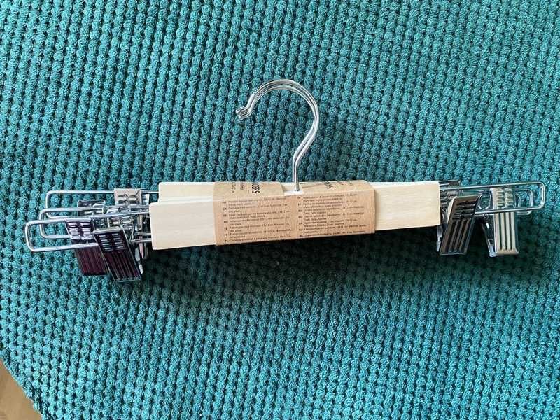 Wieszaki na spodnie, z klamrami - Jysk