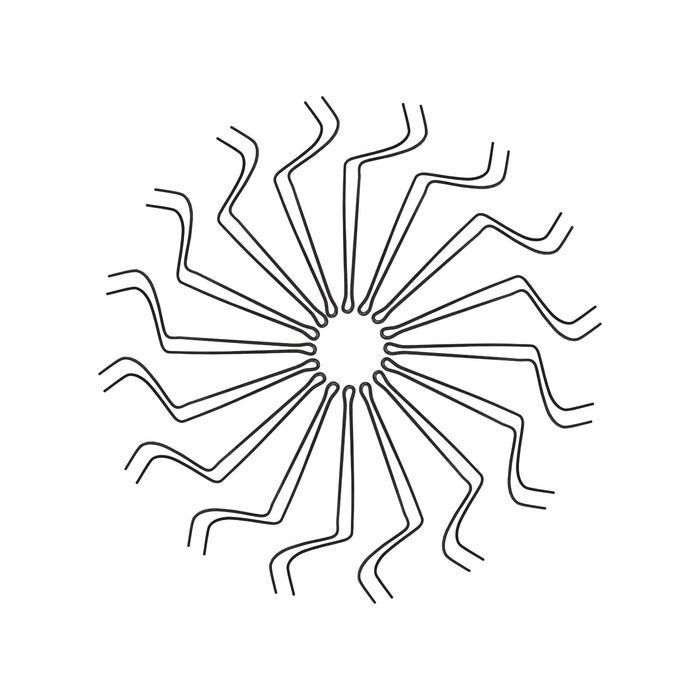 20x Palec ZGRABIARKI PZK Gwiazdowej Gwiazdówki [7677]