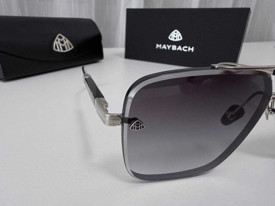 Okulary przeciwsłoneczne Maybach Pełen zestaw z pudełkiem i etui