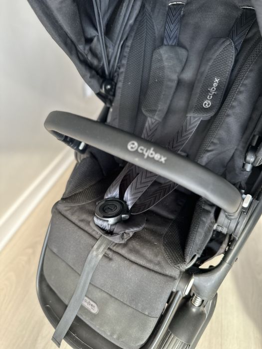 Wózek bliźniaczy spacerówka Cybex Gazelle S czarny