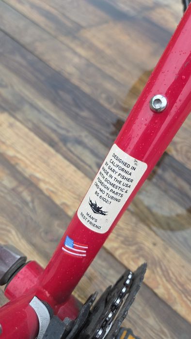 Rower Gary Fisher Wahoo Cr-Mo 26" retro