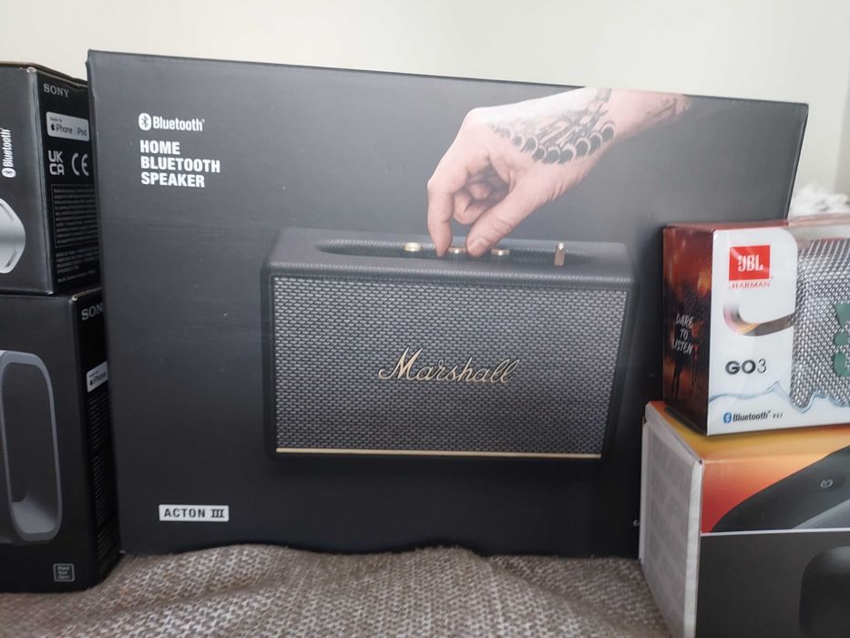 Colunas Bluetooth novas e seladas