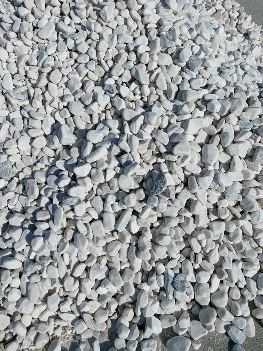 Biały otoczak, multibianco, kamień ogrodowy. Otoczak ozdobny