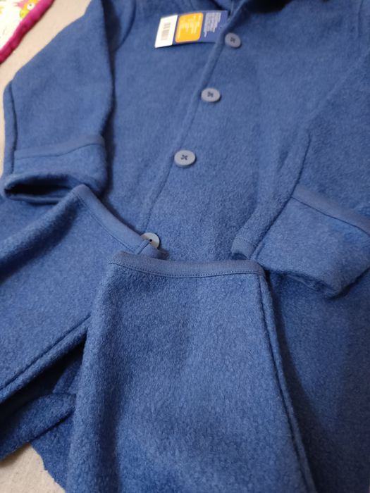 70% wełna kombinezon lupilu granatowy