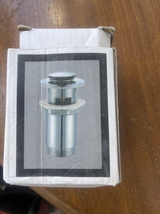 Valvulas de lavatorio de click em latão envelhecido