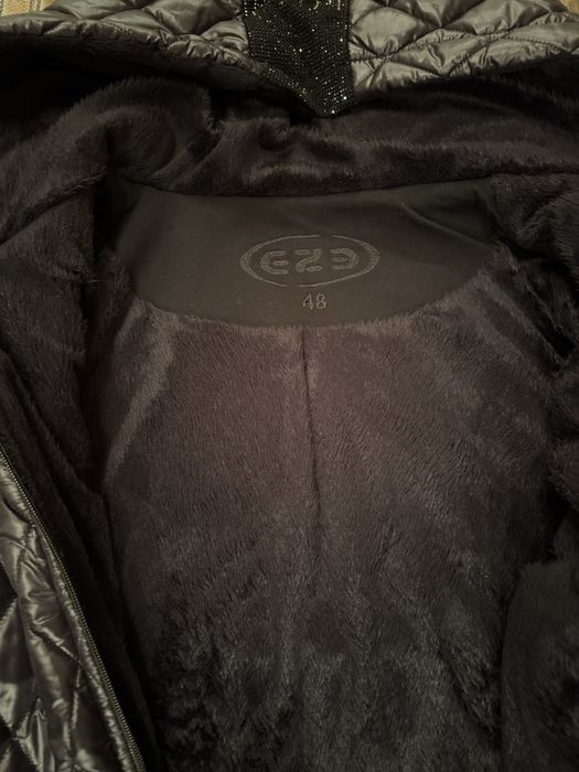 Тепла жіноча курточка турецького виробництва 48р