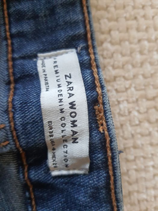Jeansy rurki Zara, r.36