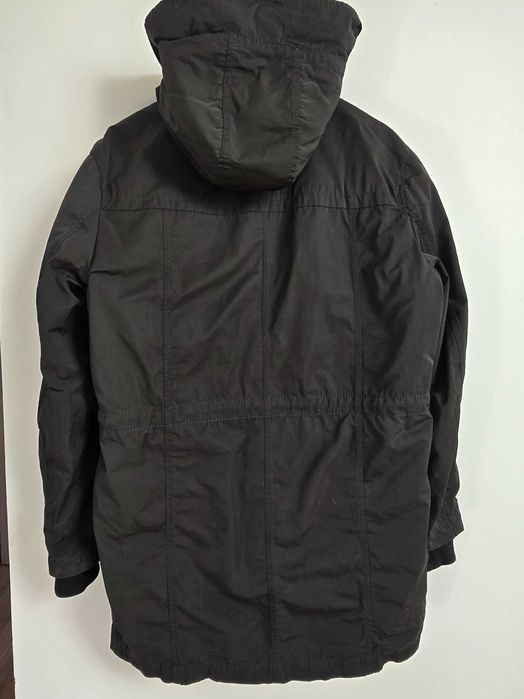 Ciemnoszara kurtka 2w1 Zara Man