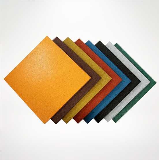 Резиновая плитка Покрытие для Улицы Детских площадок Тренажерных залов