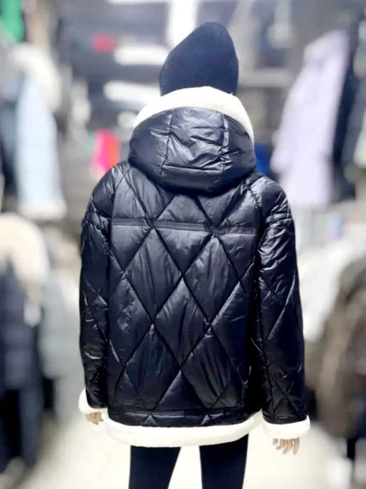 Теплий зимовий пуховик жіноча куртка бренд Snow Owl розмір ХL