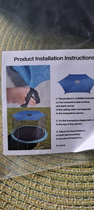 Pokrowiec na trampolinę osłona