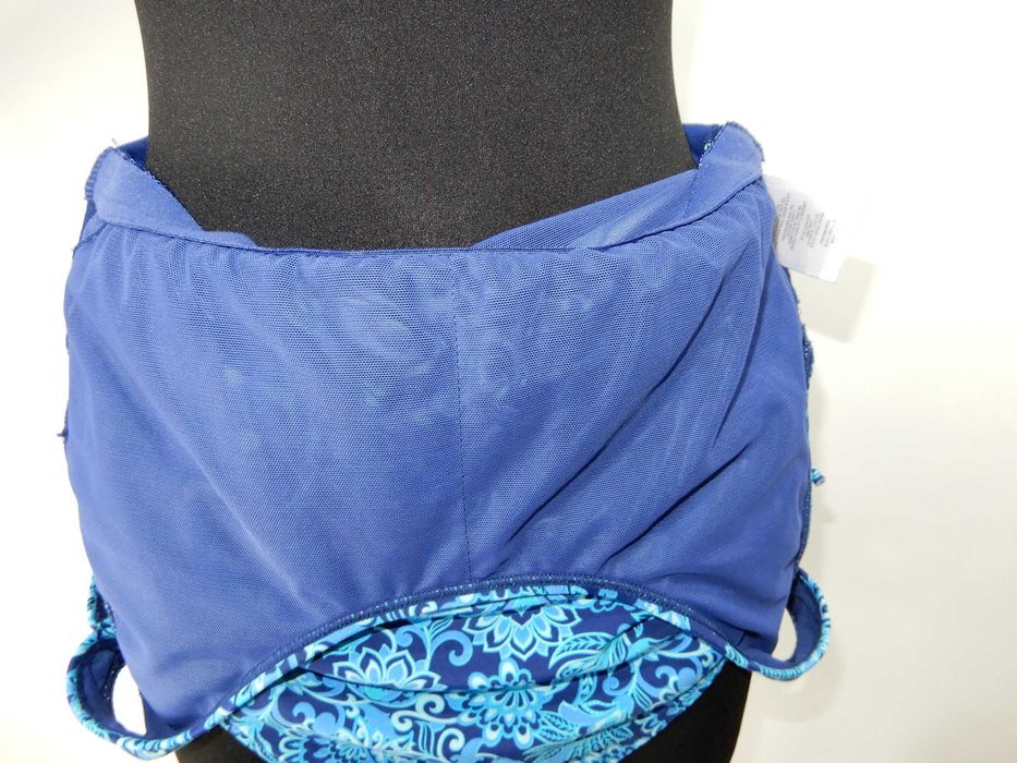 Strój kąpielowy jednoczęściowy kostium niebieski wzór Jones 42 XL