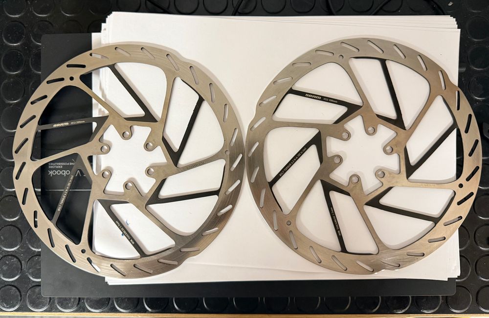 2 szt SRAM HS2 200 mm 6 śrub IS tarcze Maven Code MTB eBike