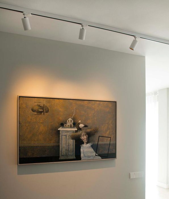 Projetor led calha carril novos