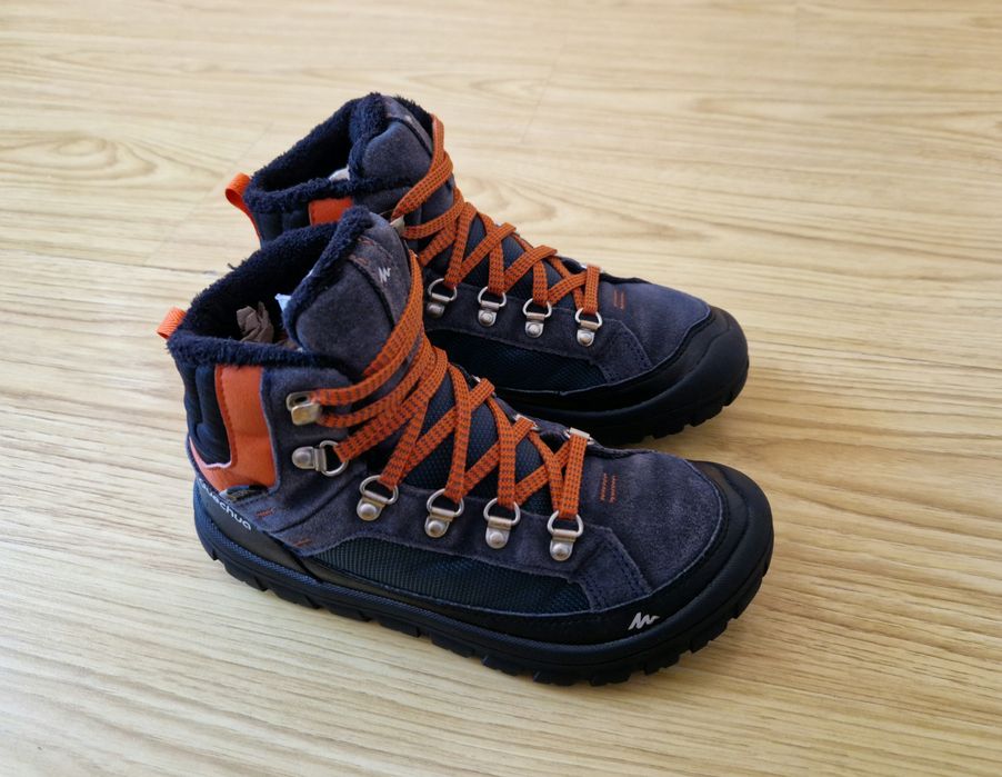 Ботінки зимові дитячі Quechua 34 розмір (стелька 21.5см) Waterproof Original