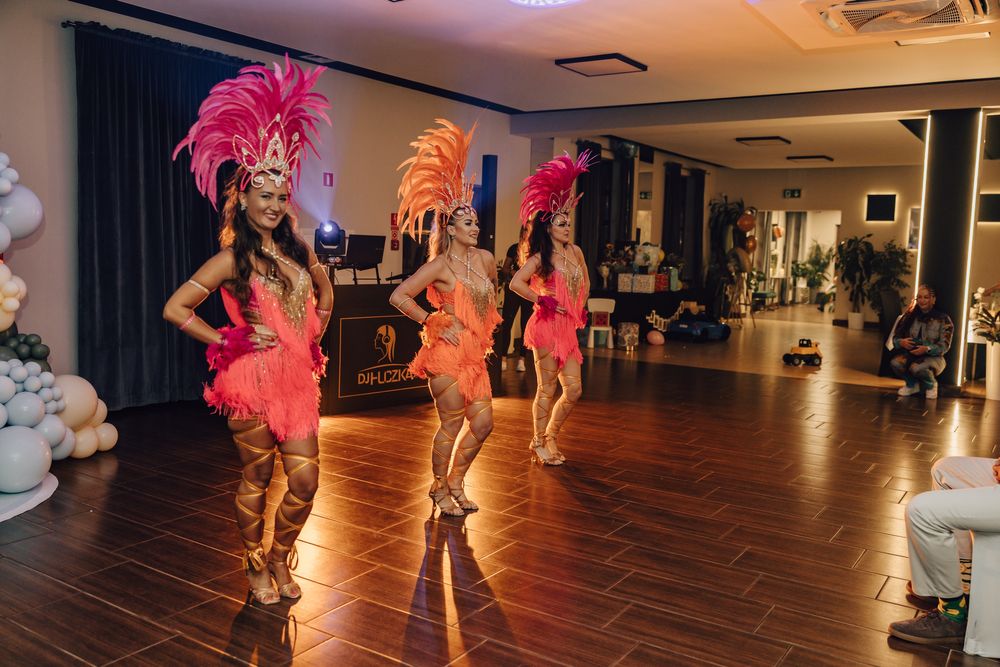 Tancerki samby samba pokaz taneczny urodziny event sylwester karnawał