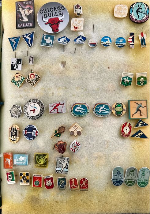 Значки Олімпіада 80 та інші види спорту