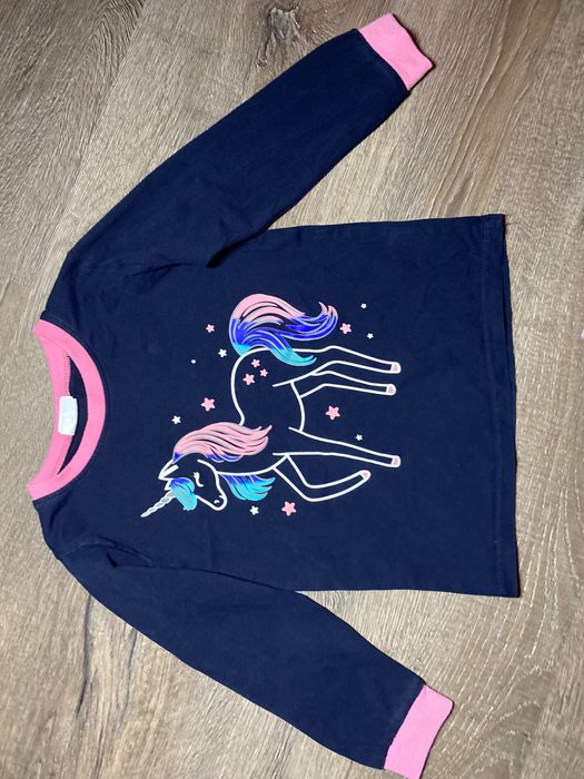 Поні бавовняна піжама дівчинці 5-6р. Комплект кофта-штани для дому