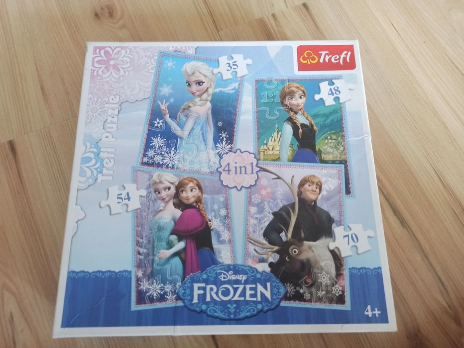 Puzzle Trefl Kraina Lodu Elsa 4w1 Disney