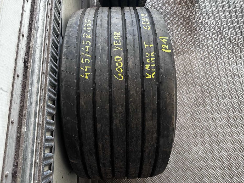 Opona Ciężarowa 445/45R19.5 160J GOODYEAR KMAX T GEN-2 2021 Rok (90%)