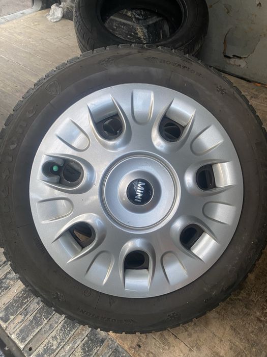 Koła Mini 175/65/15 ( Felgi Stalowe + orginalne kołpaki)