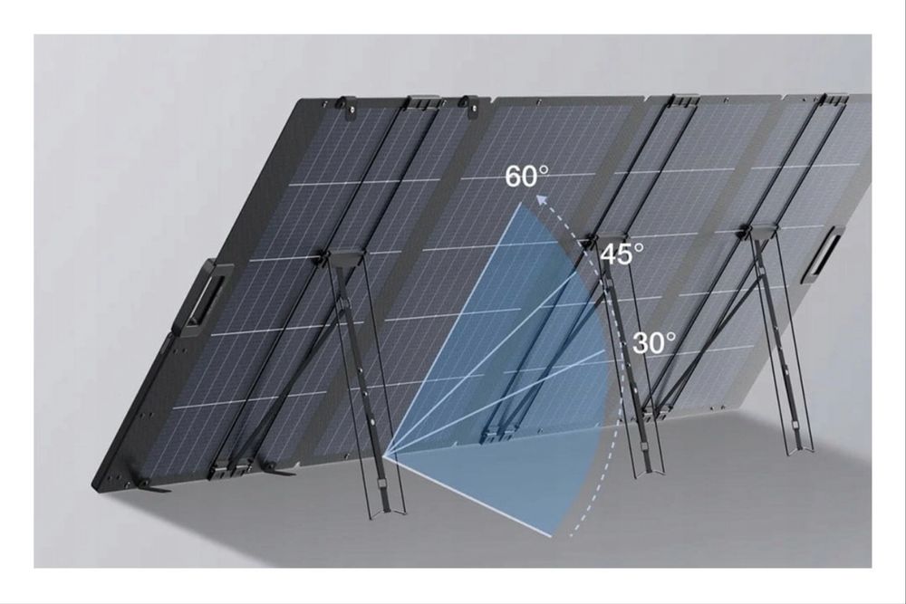 Сонячні панелі Eco Flow Solar panel 160w/220w/400w