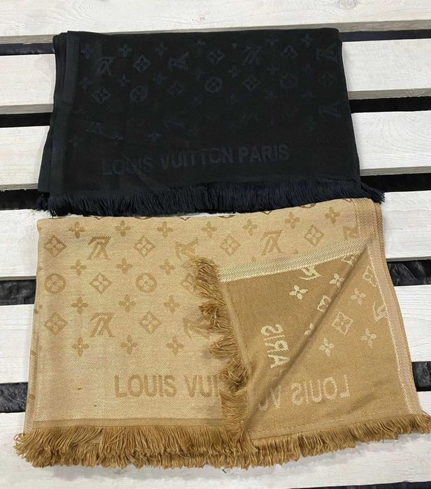 Szalik dwustronny Louis Vuitton Szal Burberry Chusta Premium