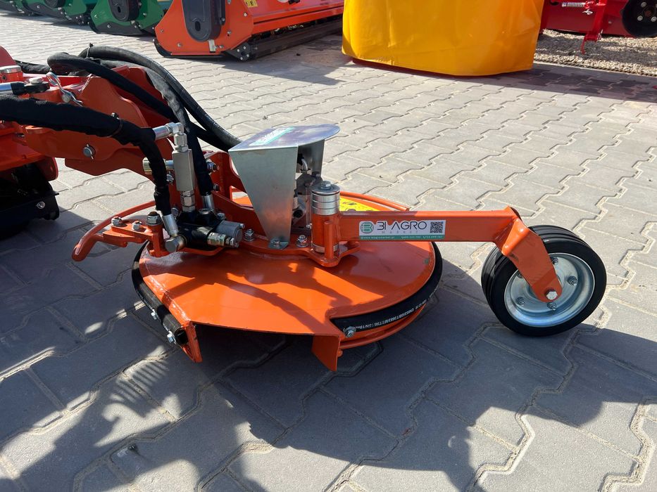 Kosiarka bijakowa z podkaszarką boczną 1.25 - 1.45m młotek 700g -RATY-