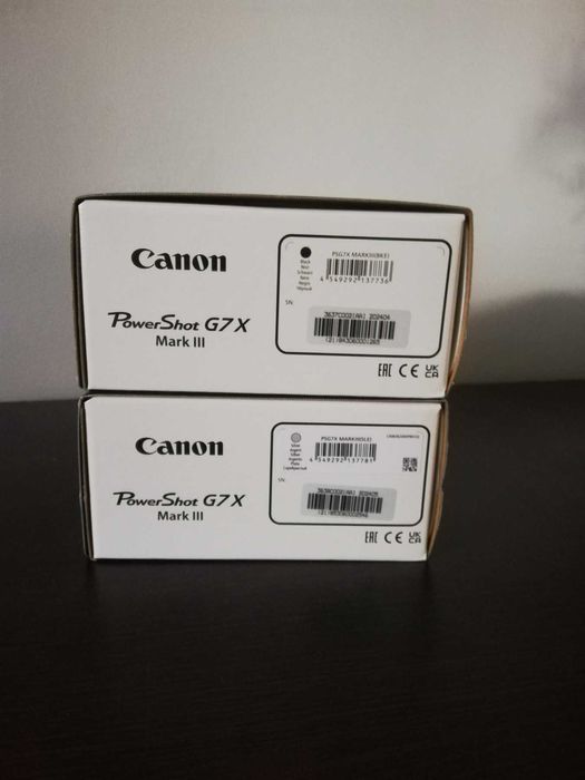 Фотоапарат Canon PowerShot G7 X Mark III Silver, Black