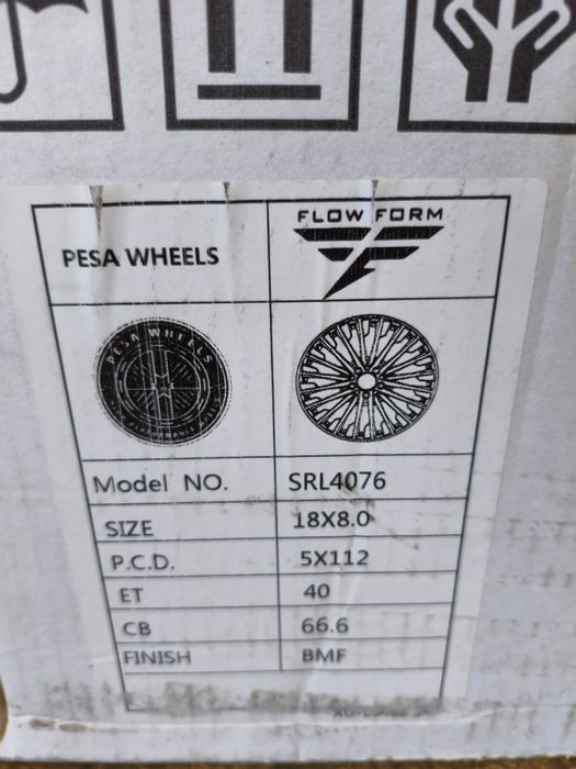 Jantes 18 5x112 Mercedes novas