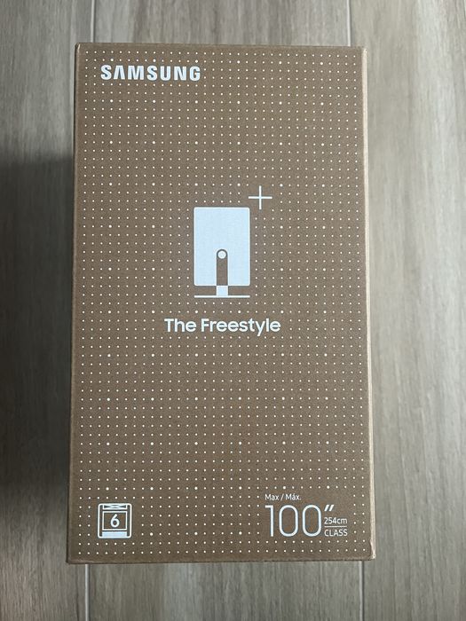 Nowy Projektor przenośny SAMSUNG Freestyle Wi-Fi Smart TV do 100" Gen2