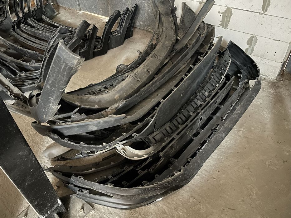 Пластик бампера, арки, абсорбер