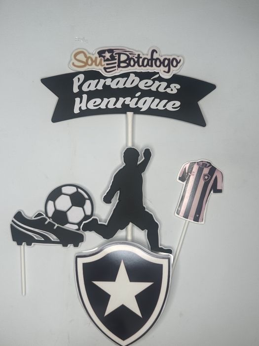 Topo de bolo por encomenda ou pronta entrega