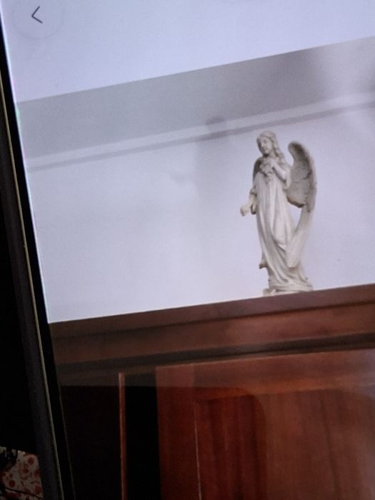 Duas estatuetas louça