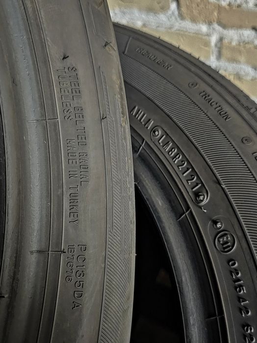 215/55r17 FALKEN | 8mm | 2021 | Made in Turkey | Преміум шини | Комплект/4шт | Ідеальний стан, без пошкоджень, без ремонтів, без дефектів
